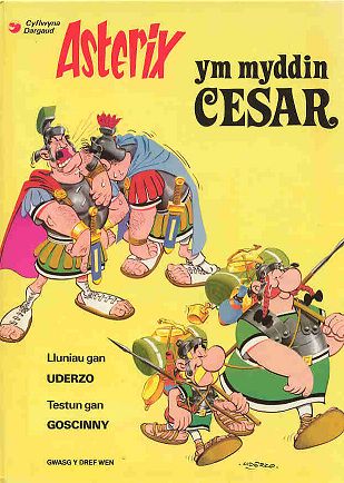 Asterix ym myddin Cesar