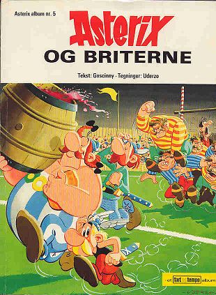 Asterix og briterne [8] (1971) 