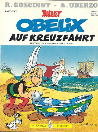 Obelix auf Kreuzfahrt