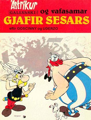 Ástríkur og (vafasamar) gjafir Sesars [21] (1979)