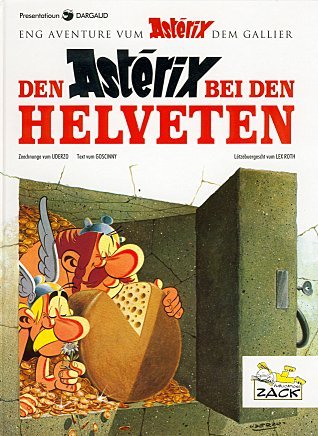 Den Asterix bei den Helveten