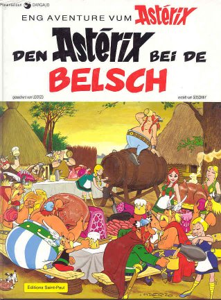 Den Asterix bei de Belsch