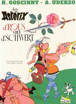 Den Asterix d'Rous an d'Schwert