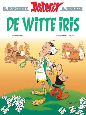 De witte iris