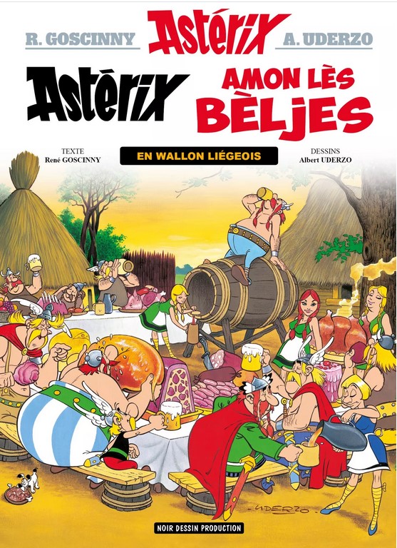 Astérix amon lès Bèljes